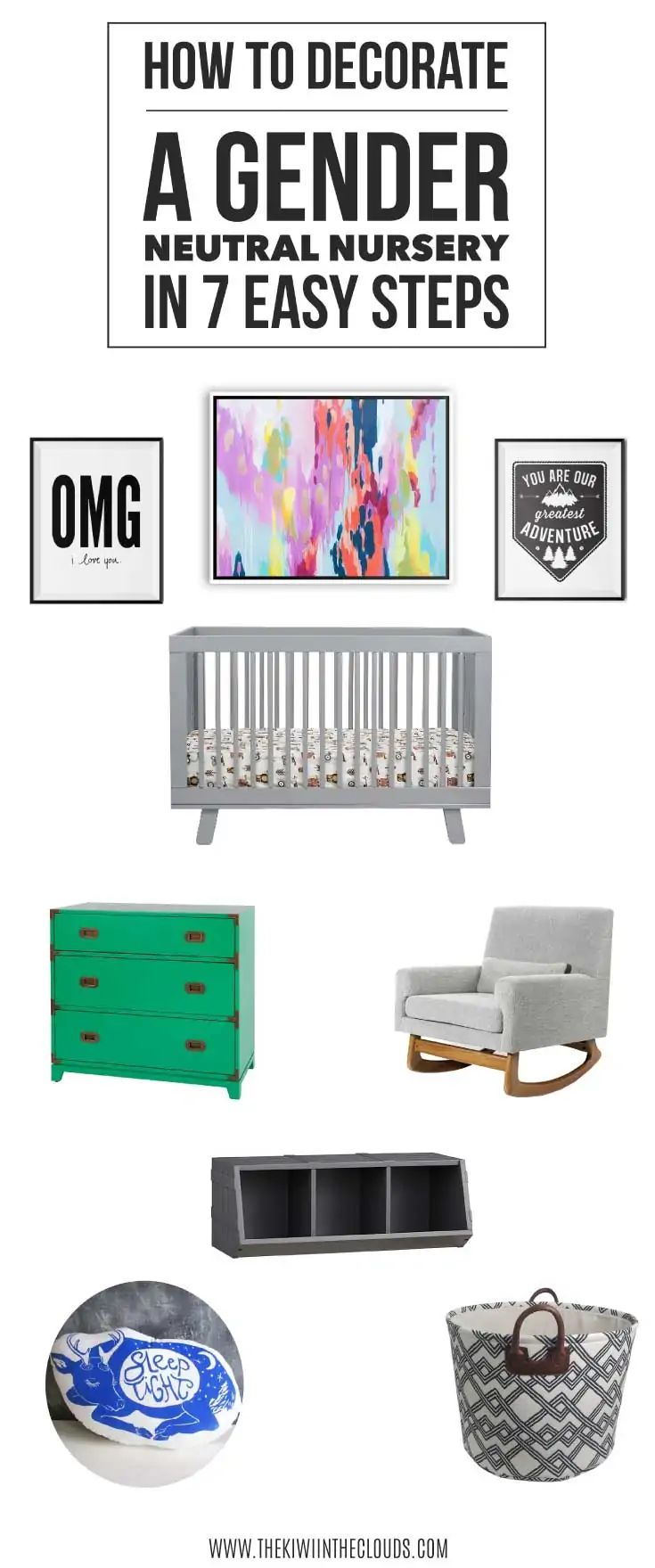 how to decorate gender neutral nursery