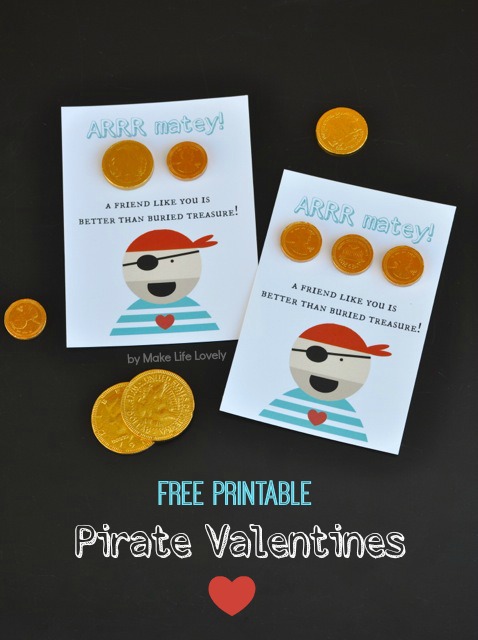 Valentines Free Printable | Looking for free printable Valentine's day cards that aren't the run of the mill "big box" style cards? Then click through to check out over 20 of the cutest Valentines for boys and girls. 
