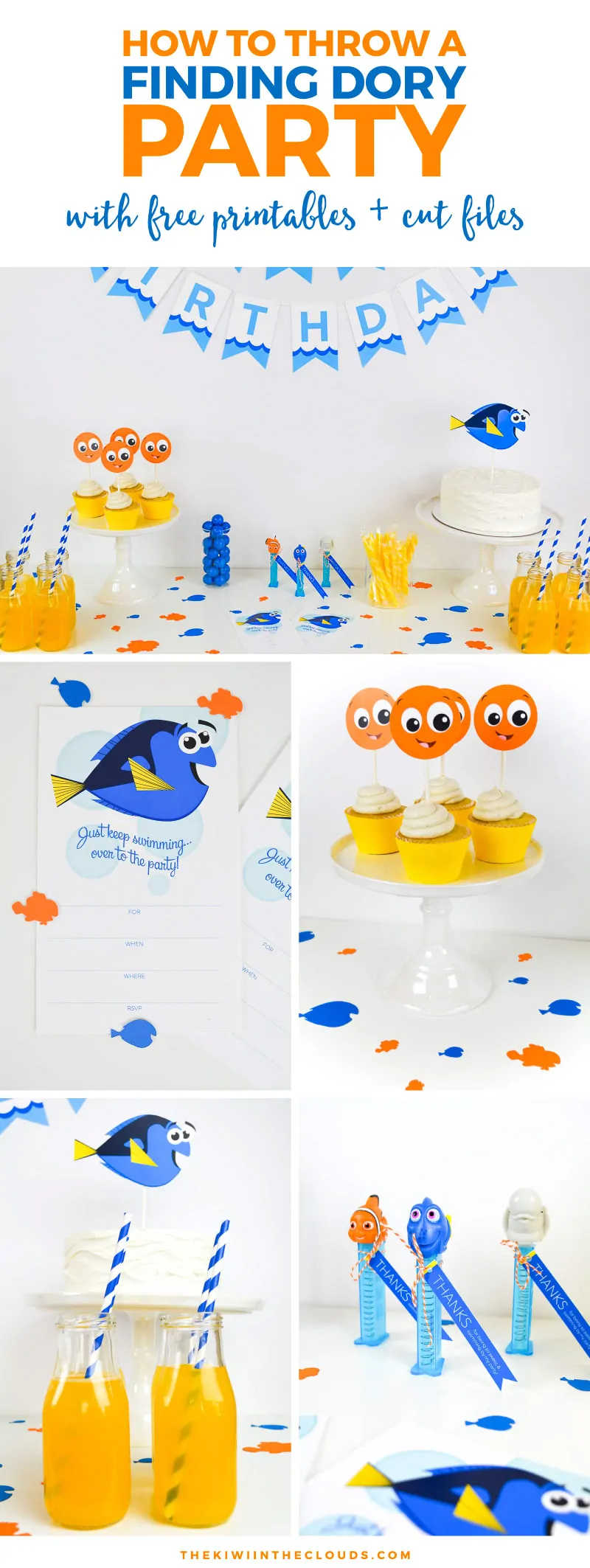 Join in on all the excitement of the Finding Nemo sequel with this Finding Dory birthday party guide that includes lots of fun & FREE printables! This party is sure to be a hit with your kids!