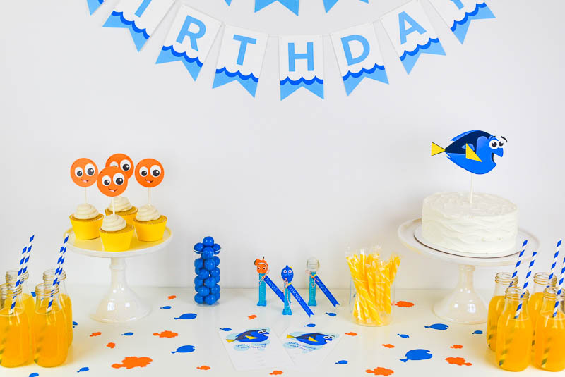 Join in on all the excitement of the Finding Nemo sequel with this Finding Dory birthday party guide that includes lots of fun & FREE printables! This Finding Dory party is sure to be a hit with your kids! 