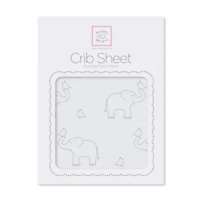 Elephant Nursery bedding | Crib Sheet