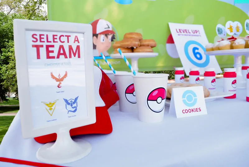 Join in on all the Pokemon go craze by planning your child a Pokemon go themed party. It's easy with this printable pack. 