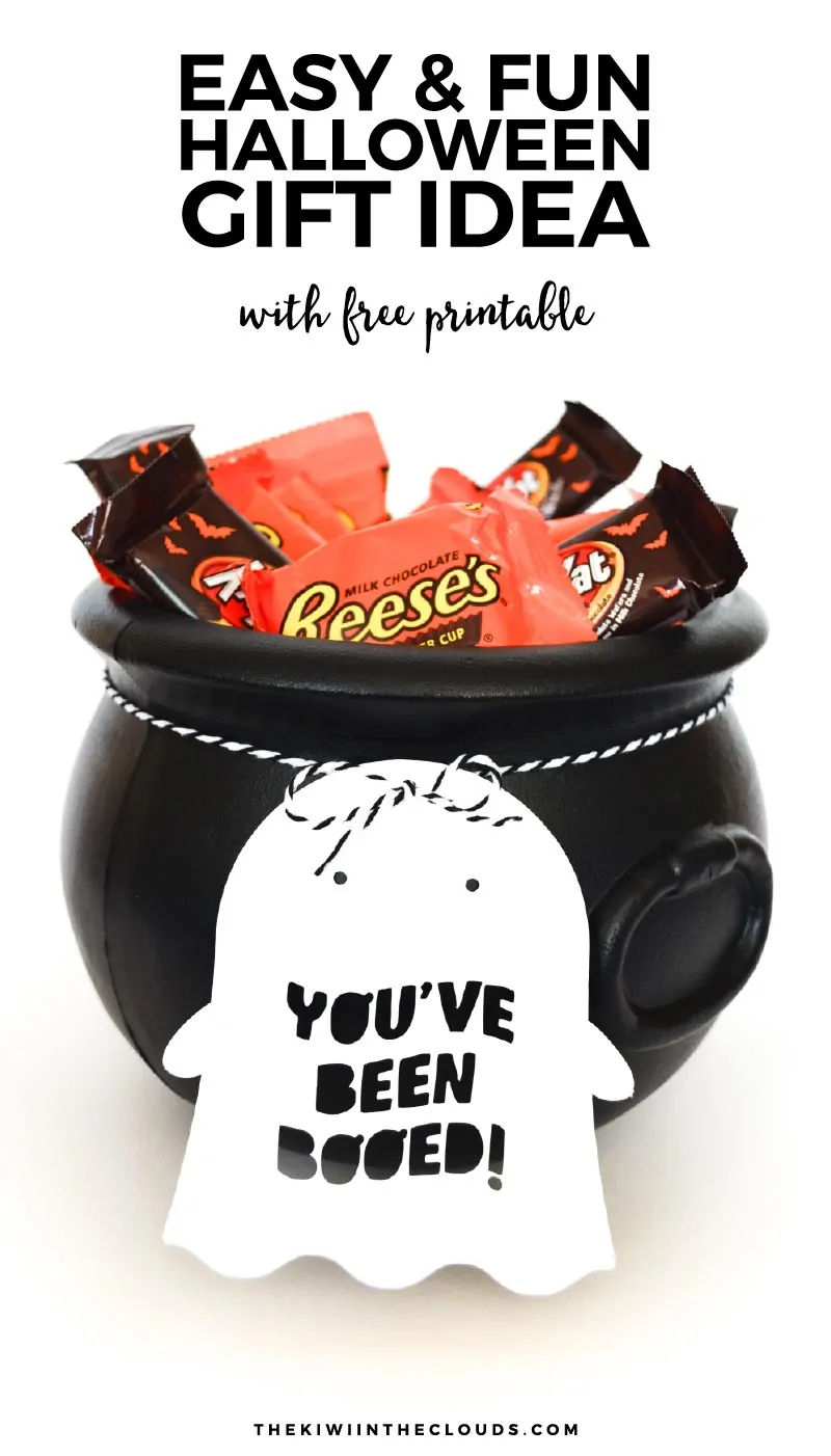 Throw together a last minute youve been booed neighbor gift to spread a little Halloween spirit to your family and friends!