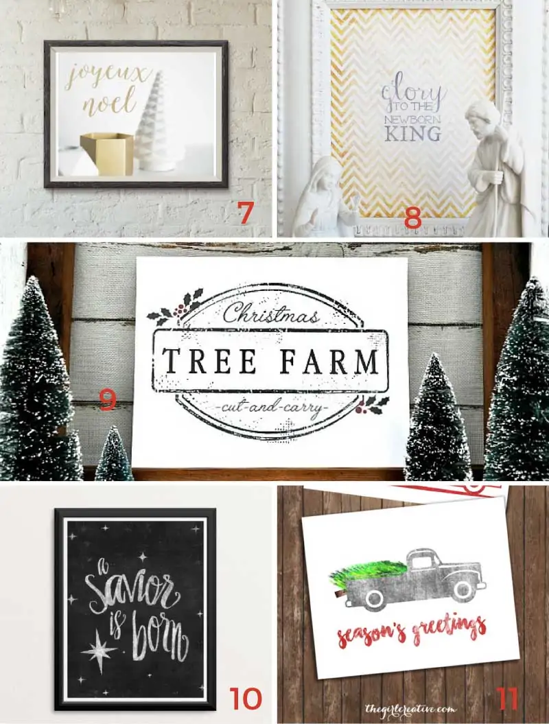 Love all these free Christmas printables; they're something here for everyone!!
