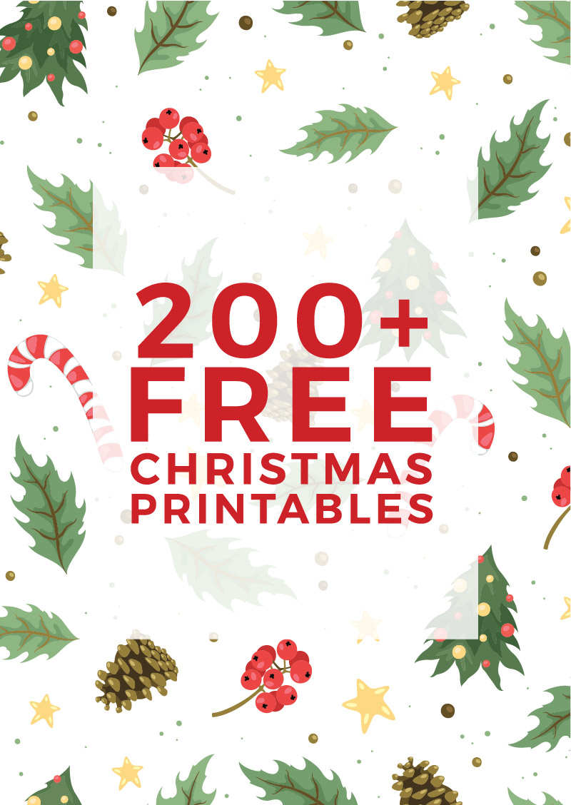 Christmas printables | free christmas tags | Kids Christmas printables