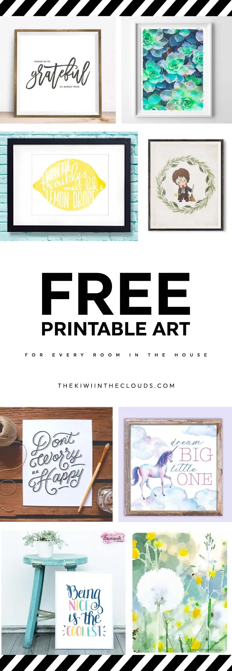 21 Free Printable Art Prints To Quickly Decorate The Barest Of Walls
