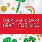 four leaf clover craft for kids