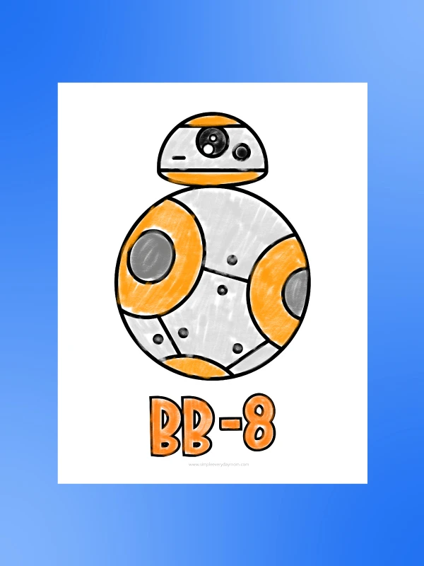 BB-8 coloring pages