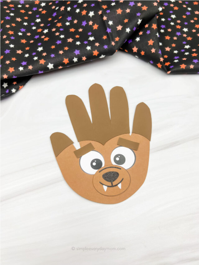 handprint werewolf craft
