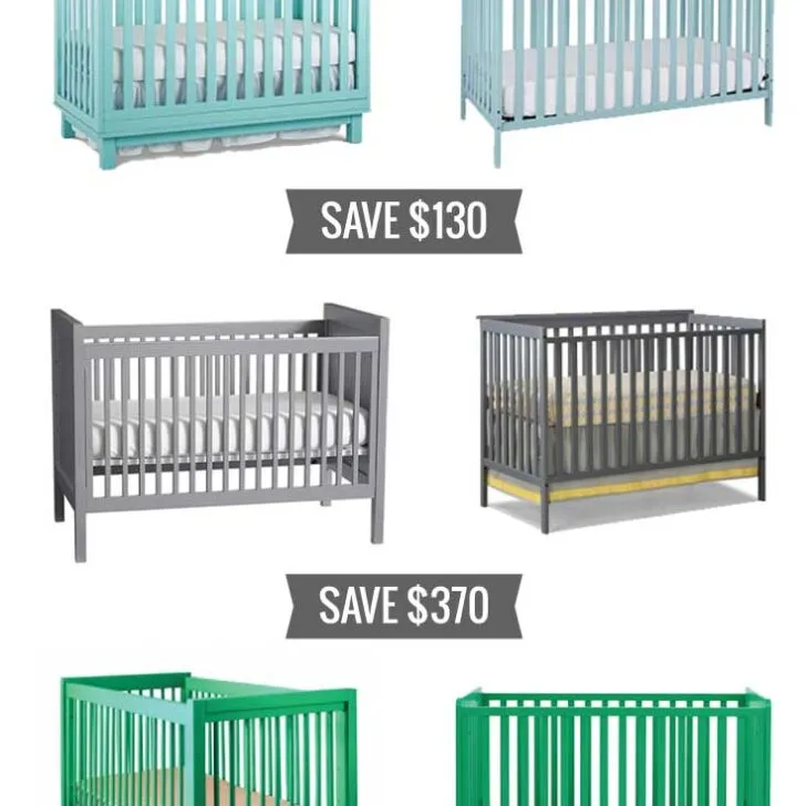 baby cribs splurge vs save a crib for every budget