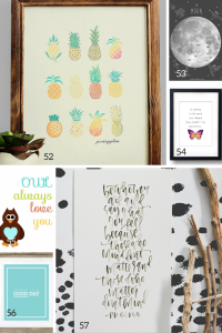 100 Free Nursery Printables That'll Look Good In Every Baby's Room