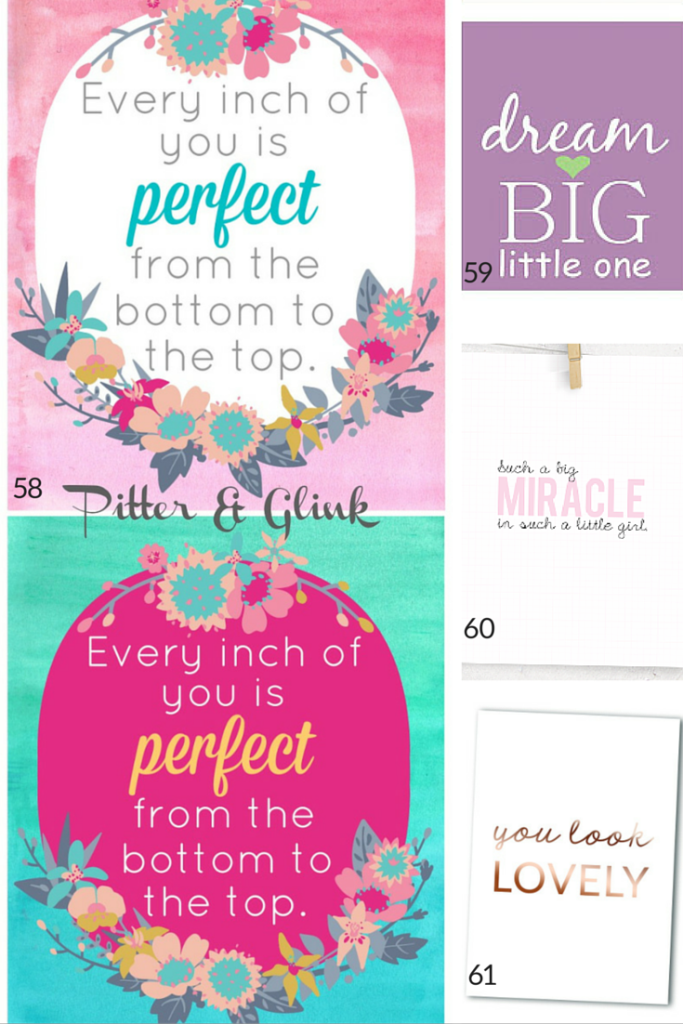 100 Free Nursery Printables That'll Look Good In Every Baby's Room