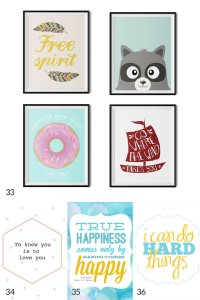 100 Free Nursery Printables That'll Look Good In Every Baby's Room