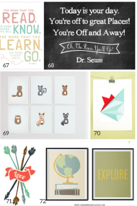 100 Free Nursery Printables That'll Look Good In Every Baby's Room
