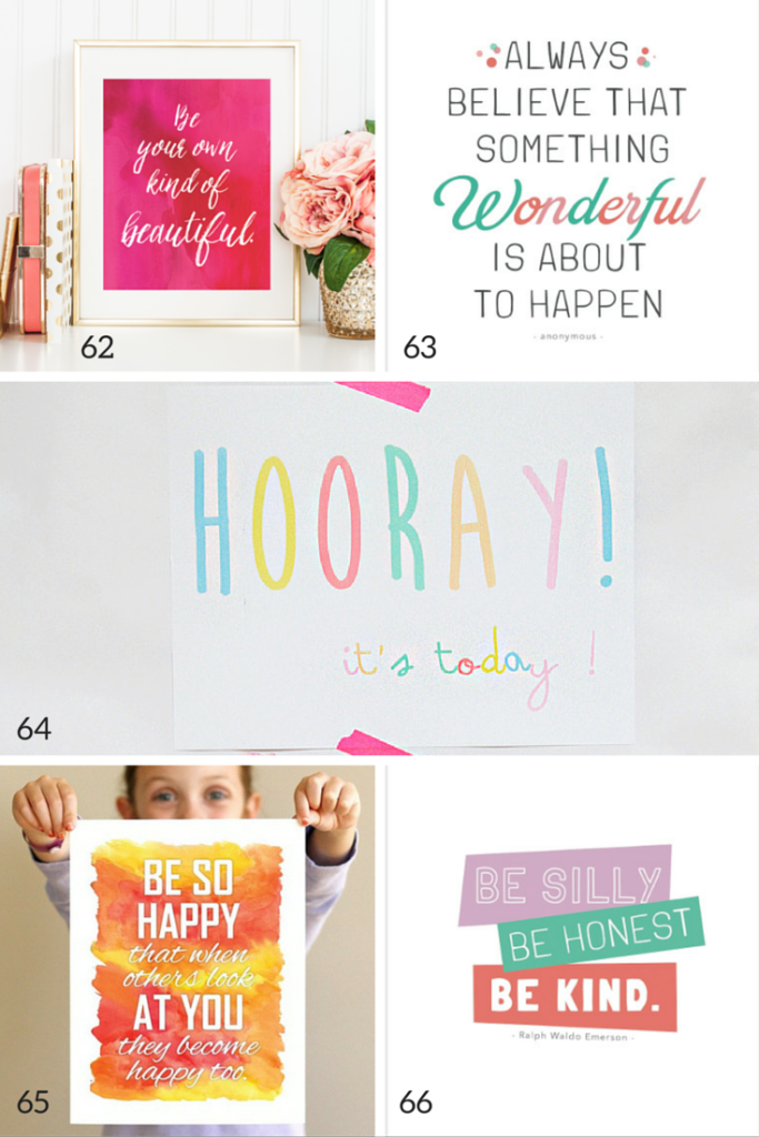 100 Free Nursery Printables That'll Look Good In Every Baby's Room