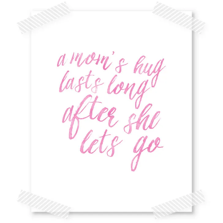 Mother's Day Free Printable Quote | Download your free 8