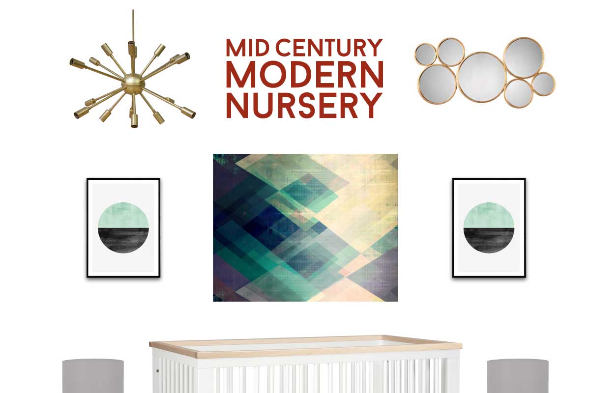 Mid Century Modern Nursery