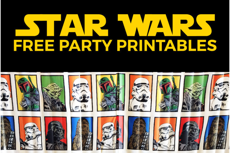 Star Wars Party Free Printables