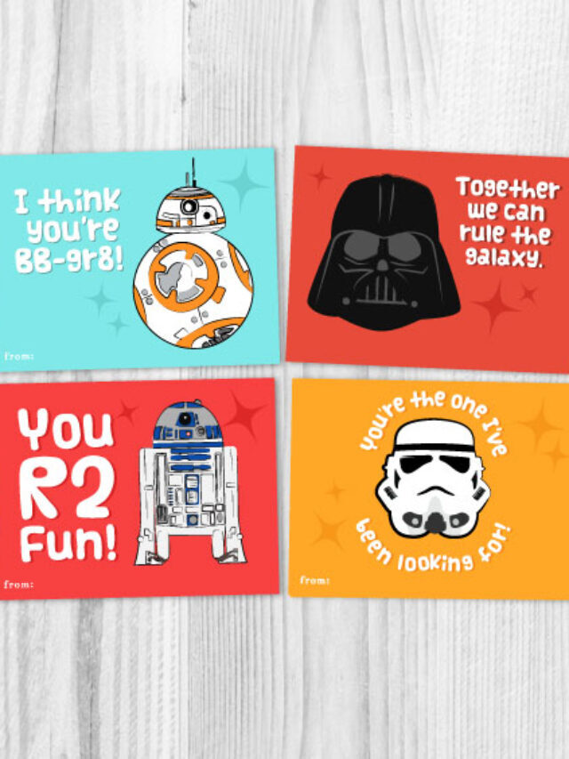 Free Printable Star Wars Valentines Every Fan Will Want Story