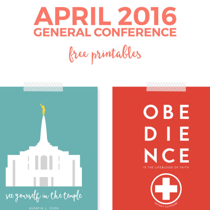 Looking for a way to add a modern twist on LDS quotes? Then these free 8