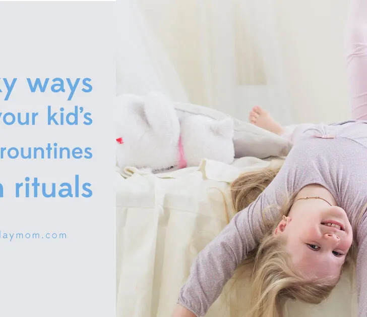 Learn how to change your daily routines into fun ways to spend quality time with kids