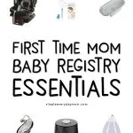 baby registry must haves 2018