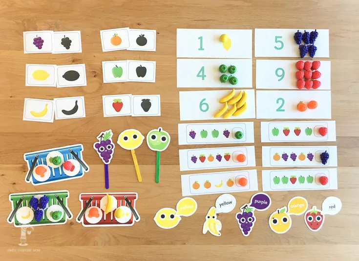 fruit activities for kids | printable preschool activities 