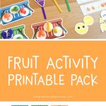 fruit activities toddlers | printables for kids | preschool learning fun