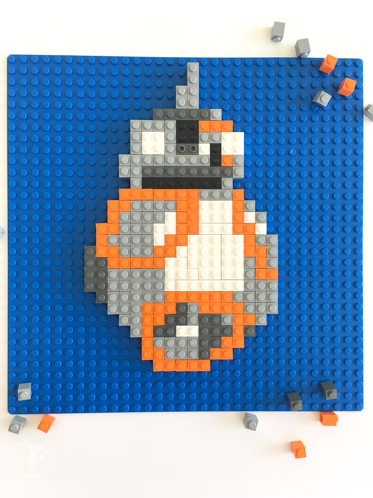 Star Wars lego activity | Lego mosaic