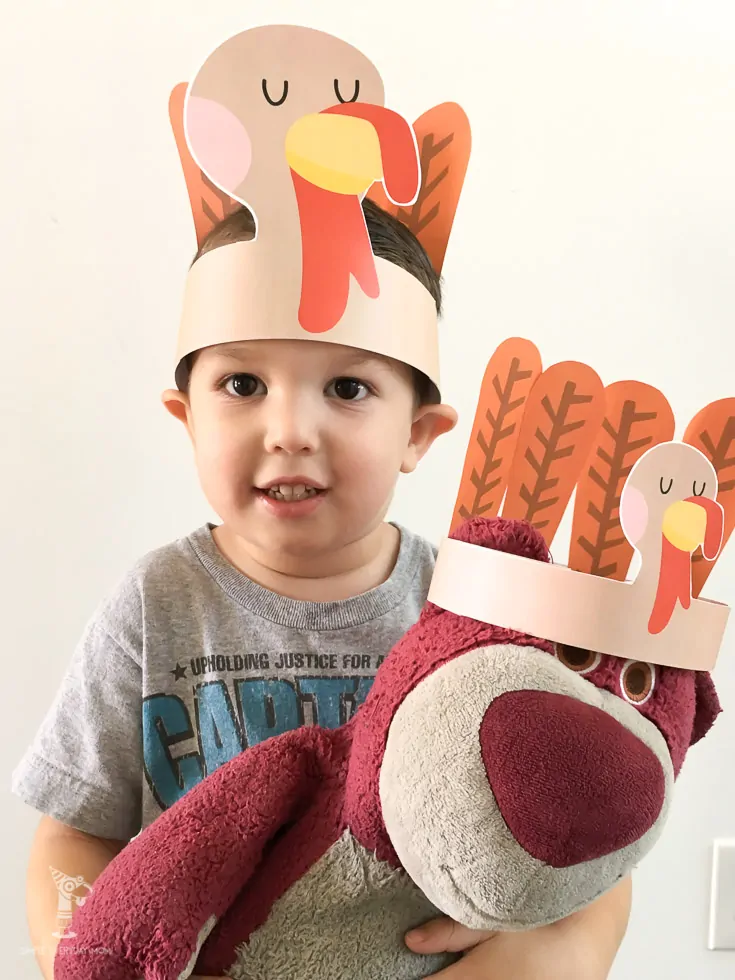 turkey headband craft for kids