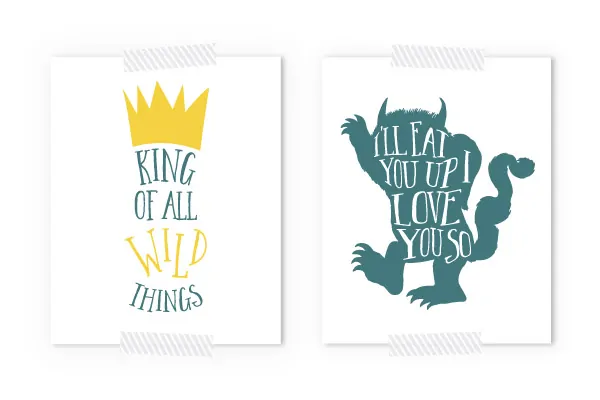 Free Where The Wild Things Are Printables