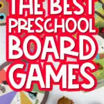 sneaky snacky squirrel game with the words the best preschool board games