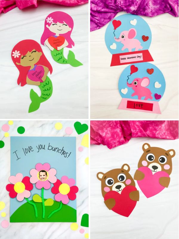 41 Cute Valentine Crafts For Kids [Free Templates]