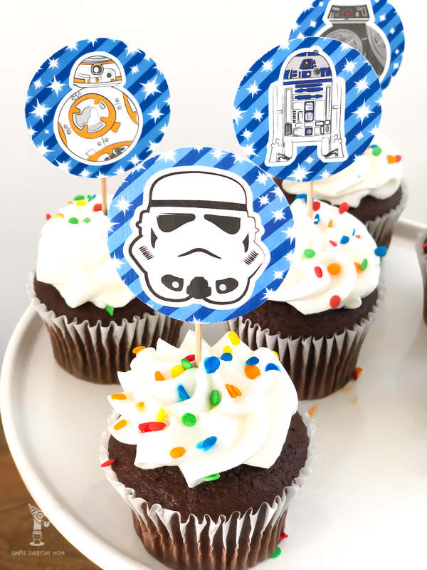 Star Wars themed cupcakes