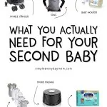 second baby must haves