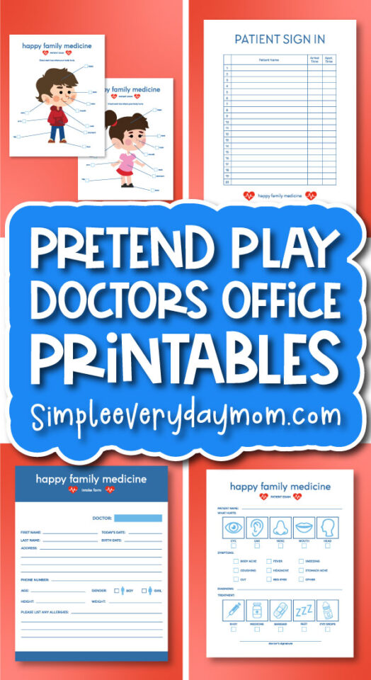 Pretend Play Doctor Printables That'll Ignite Their Imagination