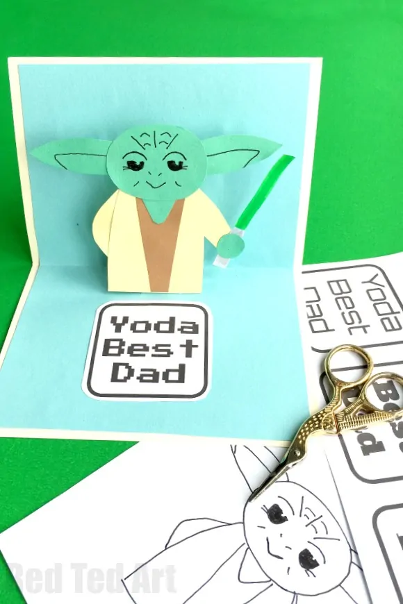 Yoda Fathers Day Card