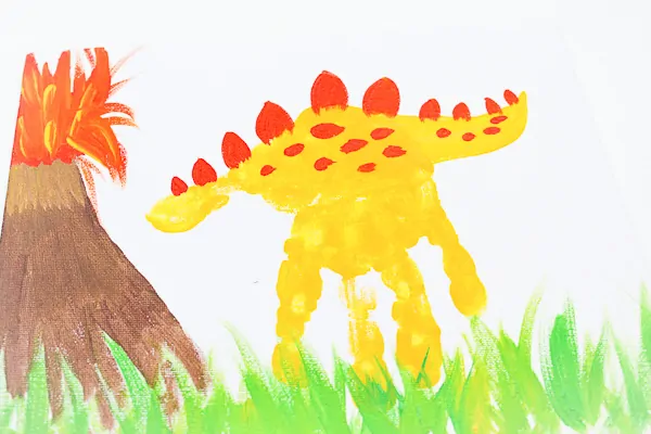 dinosaur art for preschool