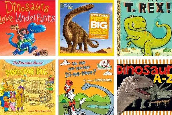 dinosaur books for preschool and kindergarten