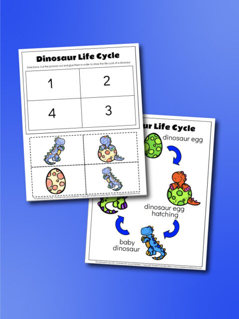 Free Dinosaur Preschool Printables