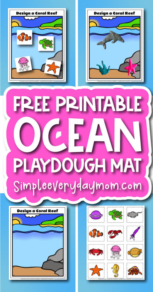 FREE Printable Playdough Mats for Every Season - The Activity Mom