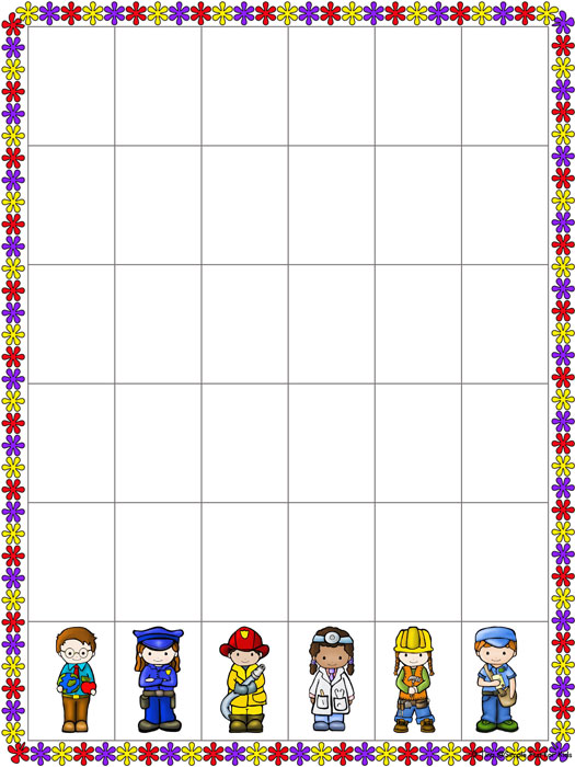 Preschool Community Helpers Activity | Use this fun printable to graph all the different occupations. #earlychildhood #kidsactivities #preschool 