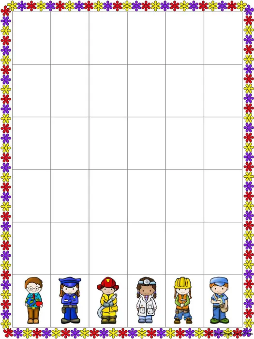 Preschool Community Helpers Activity | Use this fun printable to graph all the different occupations. #earlychildhood #kidsactivities #preschool 