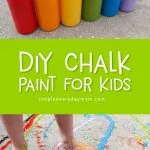 diy chalk paint for kids