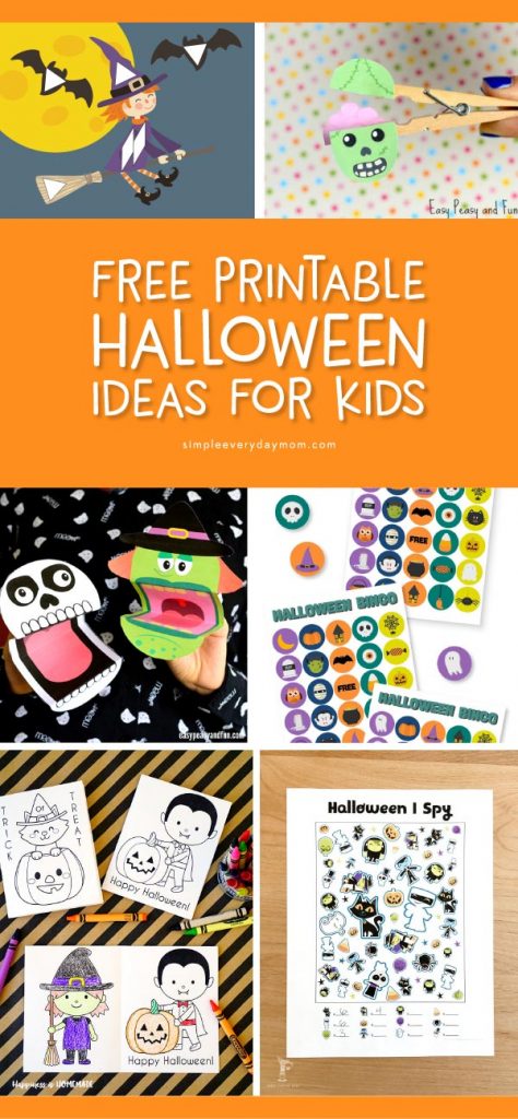 17 Adorably Spooky Halloween Printables For Kids