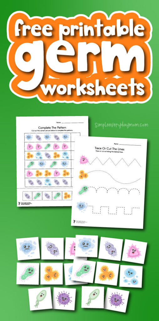 germ worksheets with the words free printable germ worksheets