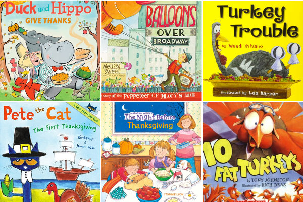Thanksgiving books for preschoolers
