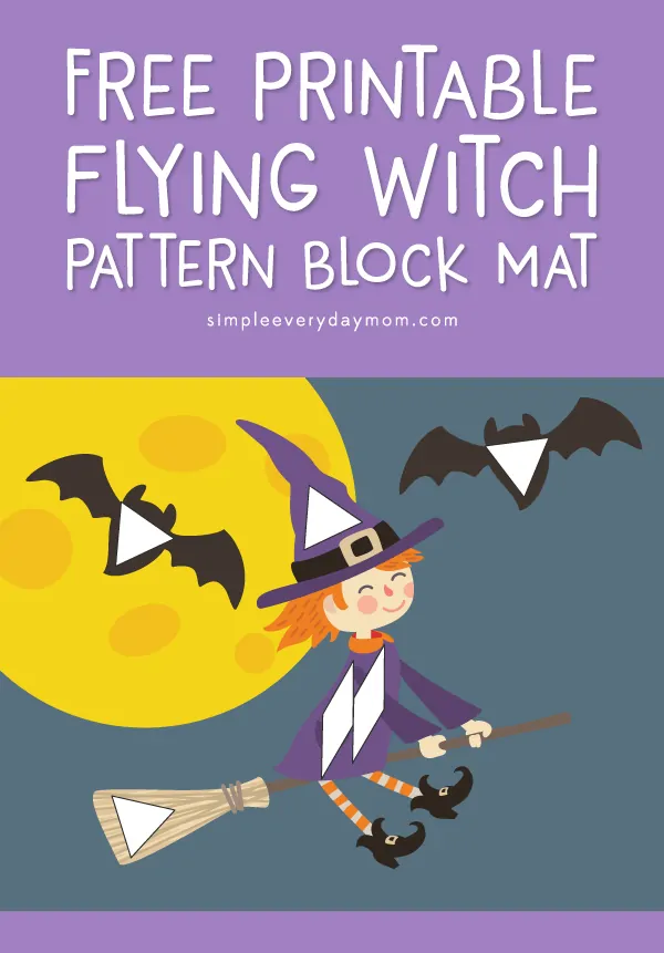 Free Printable Halloween Pattern Block Mats For Kids