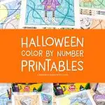 Halloween Color By Number Worksheets | These fun Halloween inspired hidden pictures are so much for for kindergarten, first grade and beyond. They're engaging and help kids with math concepts. This set features Frankenstein, a witch, a bat boy, pumpkins, a vampire and a gravestone. #kidsactivities #stem #mathactivities #kindergarten #firstgrade #secondgrade #earlychildhood #teaching #teacher #educationalactivitives