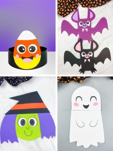 Halloween Pattern Block Mats For Kids